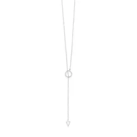 24" Multishape Lariat Necklace