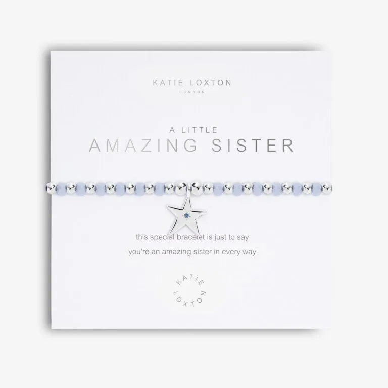 A Little "Amazing Sister" Bracelet