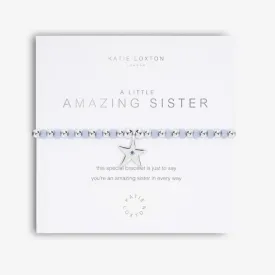 A Little "Amazing Sister" Bracelet