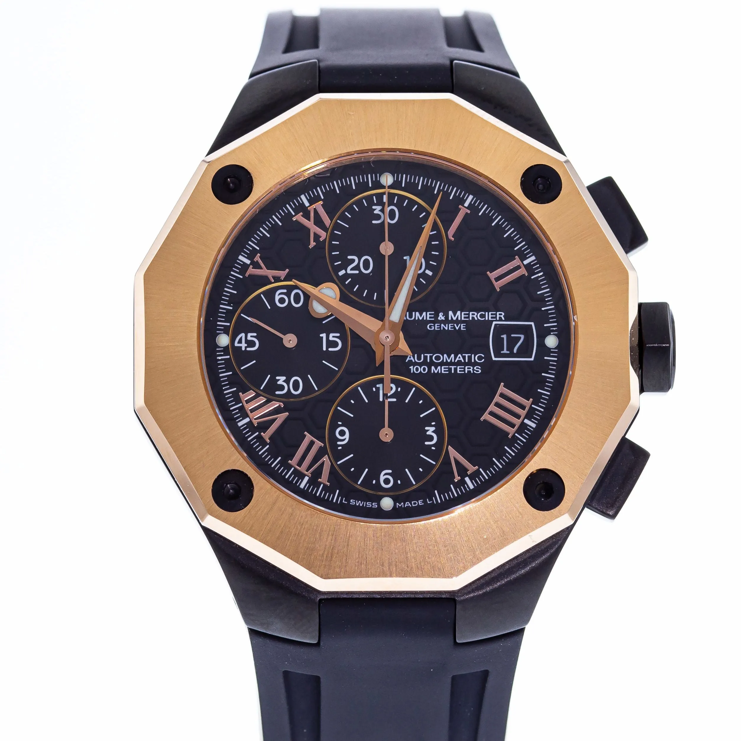 Baume & Mercier Riviera Sport Chronograph 08712 - Luxury Mens Wristwatch