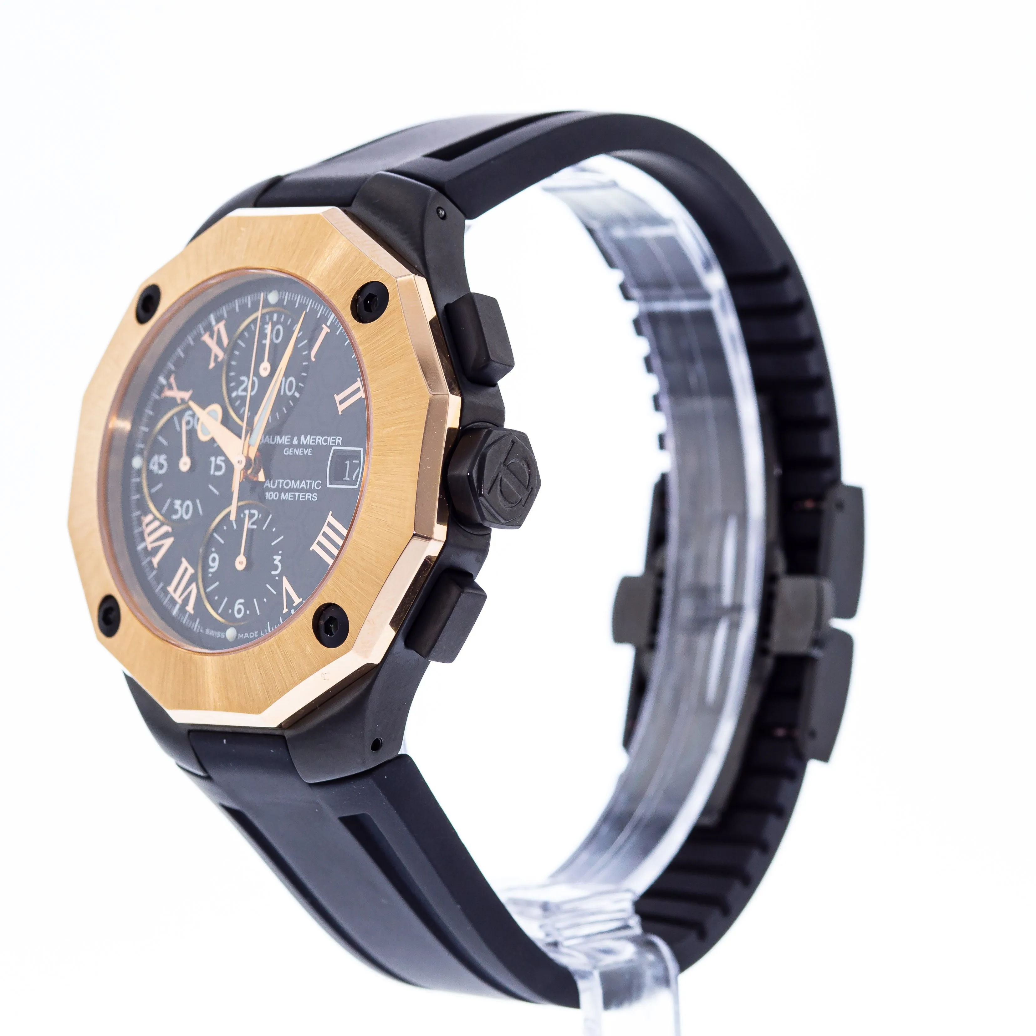 Baume & Mercier Riviera Sport Chronograph 08712 - Luxury Mens Wristwatch