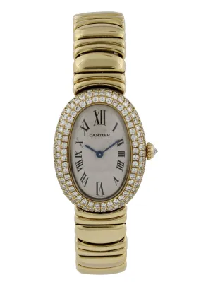 Cartier Baignoire 1950 Ladies Watch in 18K Yellow Gold