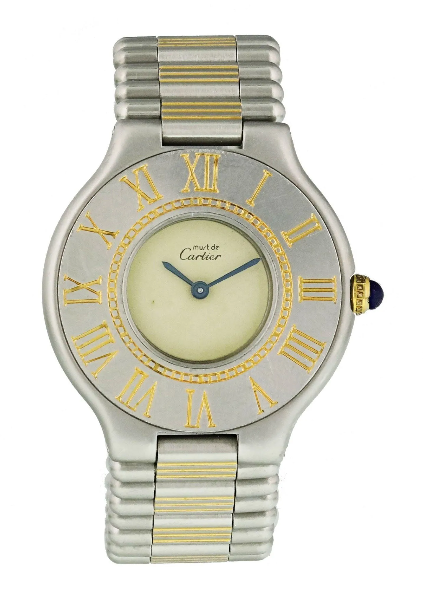 Elegant Cartier Must de Cartier Ladies Gold Watch - Timeless Luxury Timepiece