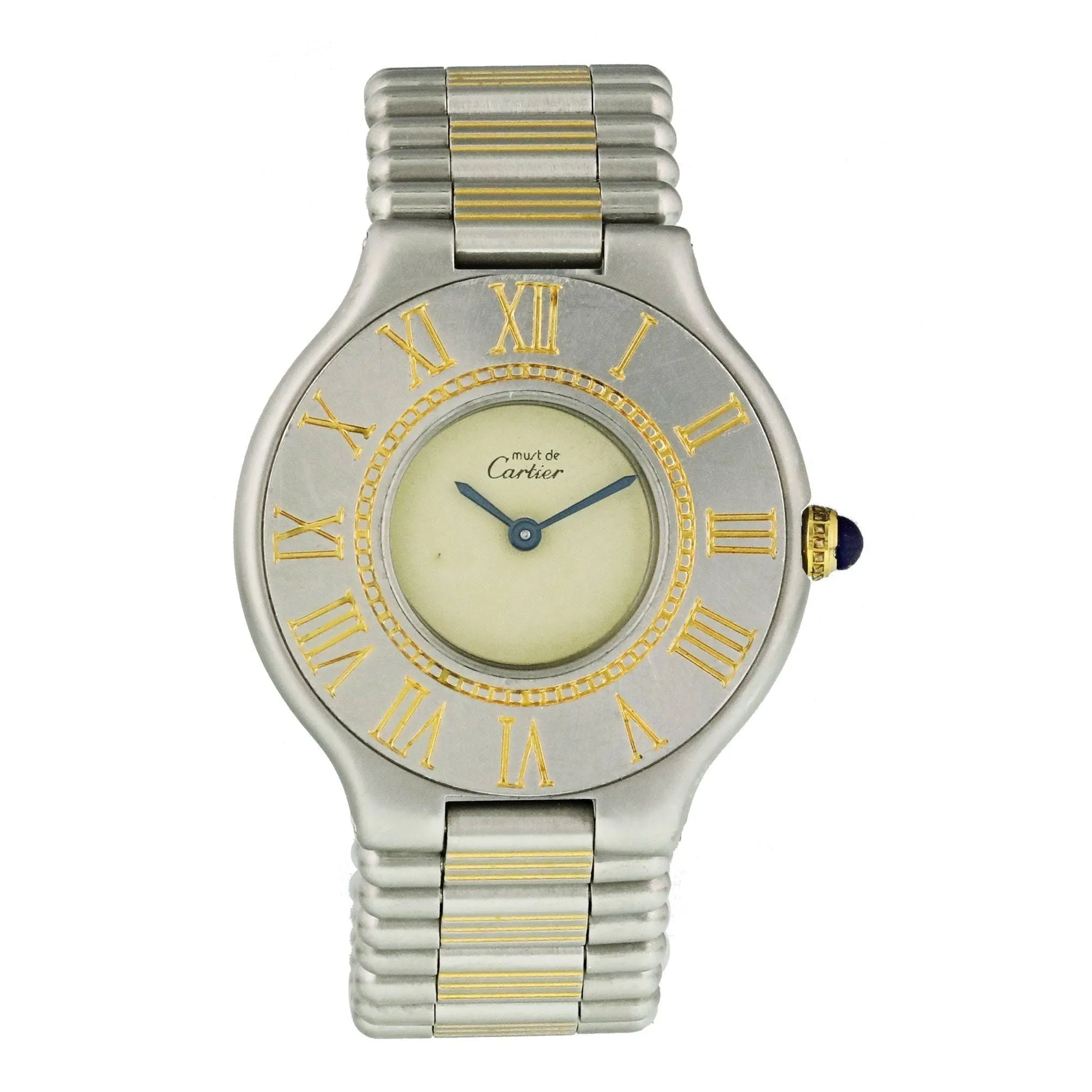 Elegant Cartier Must de Cartier Ladies Gold Watch - Timeless Luxury Timepiece