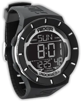 Classic Black and White Coliseum-Styled Unisex Watch