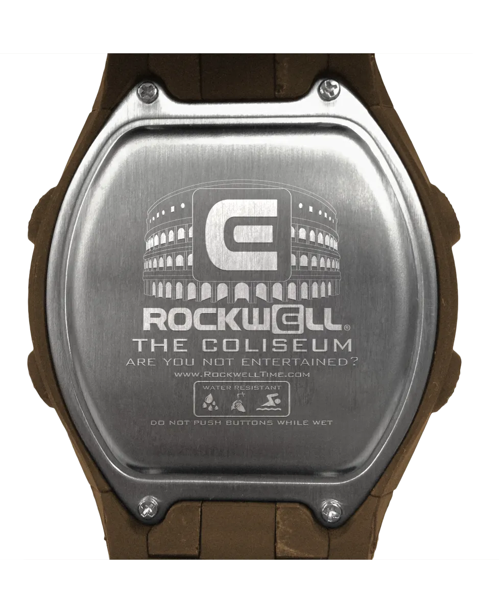 Coliseum Fit™ - Freedom Edition Watch in Gunstock Brown/Black