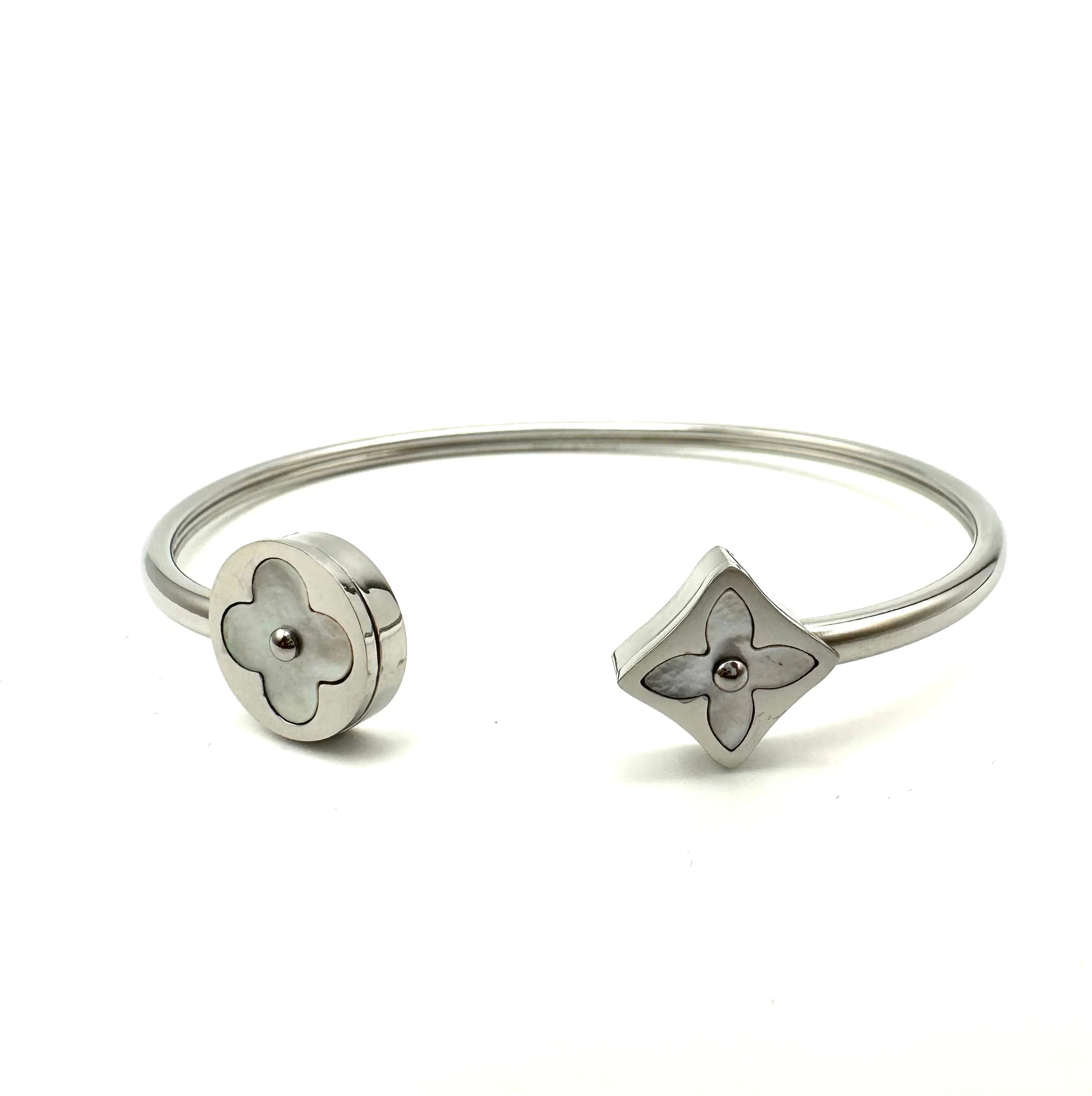 LUV Floral Cuff Bracelet