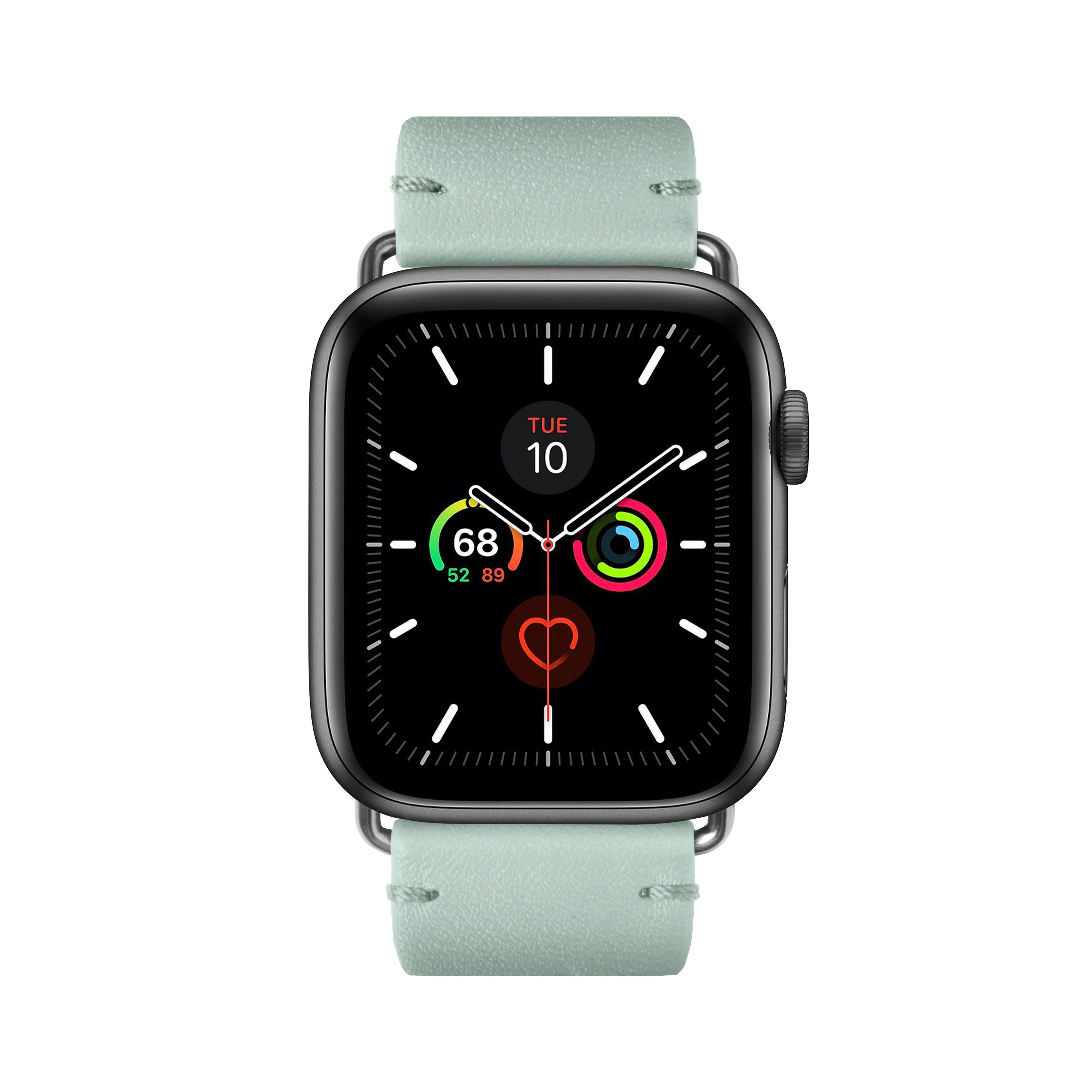 NATIVE UNION Classic Strap for Apple Watch Series 1-8 & SE 38/41mm Genuine Italian Nappa Leather - Sage
