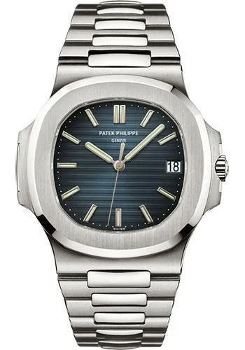 Brand New 2018 Patek Philippe Nautilus 40mm Watch with Blue Dial, Model 5711/1A