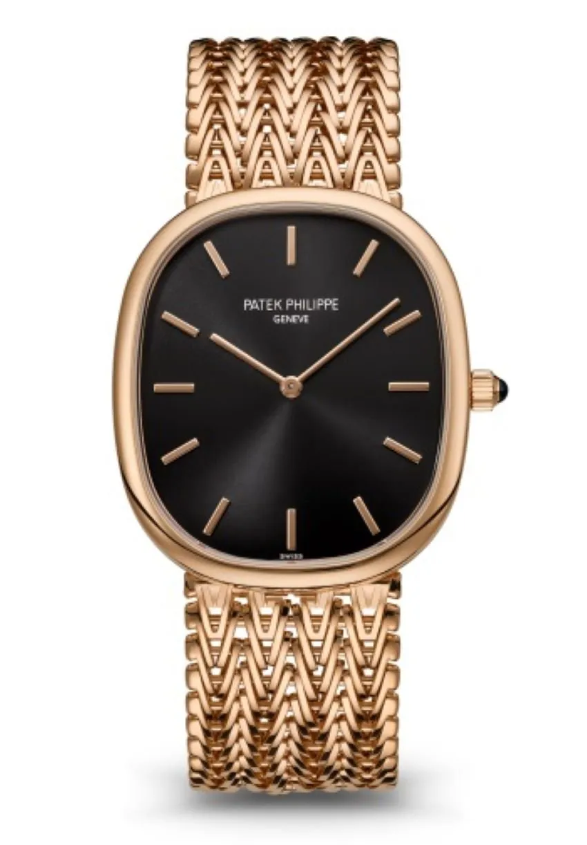 Elegant Patek Philippe Golden Ellipse 5738/1R-001 Luxury Watch