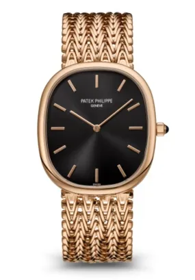Elegant Patek Philippe Golden Ellipse 5738/1R-001 Luxury Watch