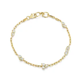 Stylish Posey Station Bracelet: Enhance Your Look with our Unique Handcrafted Jewelry.