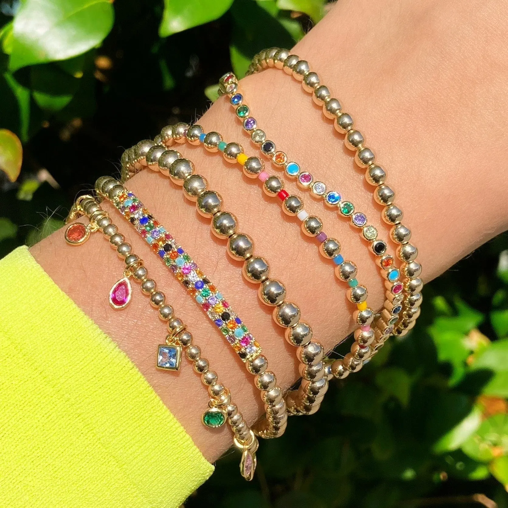 Rainbow Lover Bracelet Stack