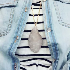 Rose Agate Necklace