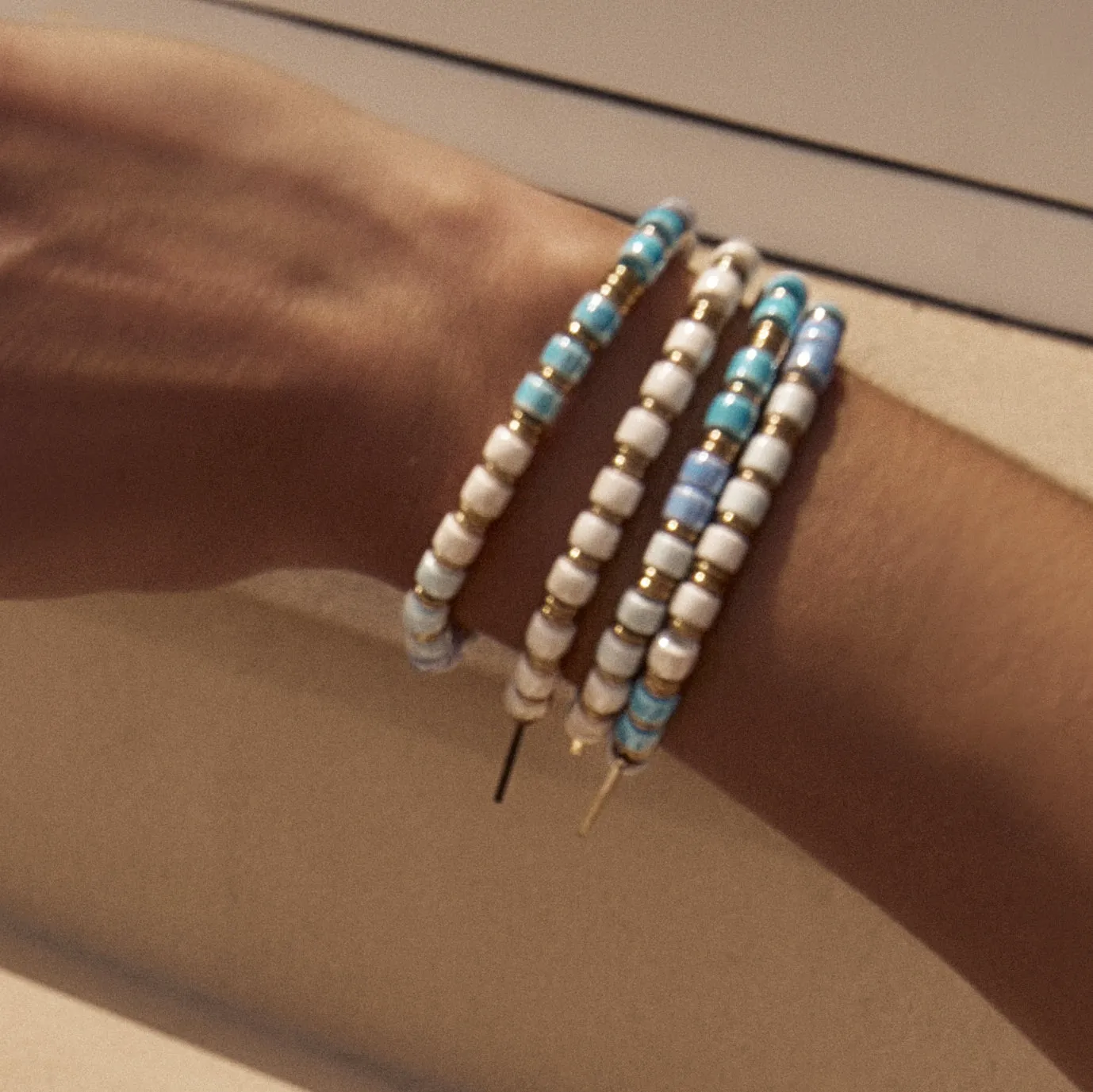 Skylar Bracelet Stack - Riviera