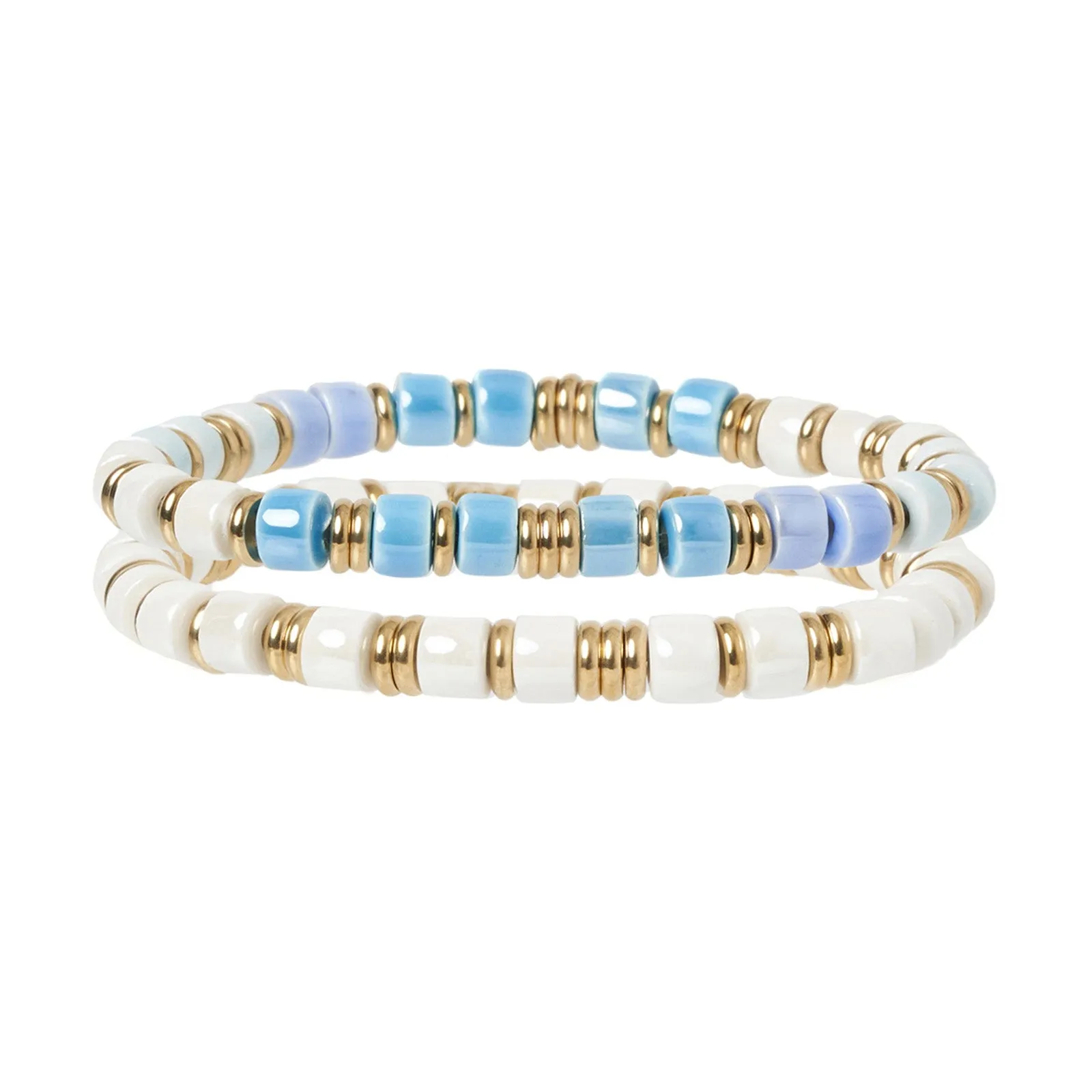 Skylar Bracelet Stack - Riviera