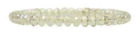 Stacker Stretch Bracelet - 6mm Champagne
